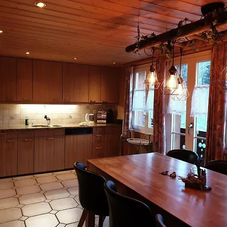 Daire Apartment Chalet Bei Der Arve 4 Bett Wohnung By Interhome *